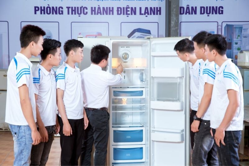 học sửa tủ lạnh