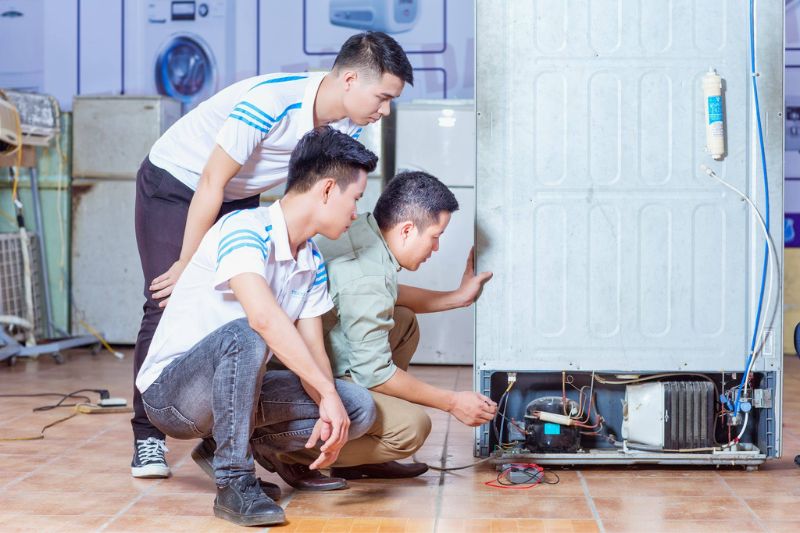 học sửa tủ lạnh