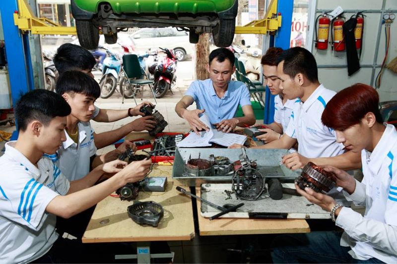 sửa chữa ô tô dạy nghề thanh xuân