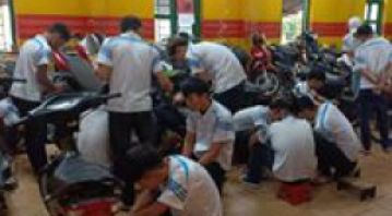 khóa học nghề sửa chữa xe máy,tay ga,xe phân khối 