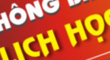 THÔNG BÁO LỊCH HỌC TUẦN MỚI TỪ NGÀY 03/08/2020 ĐẾN NGÀY 08/08/2020