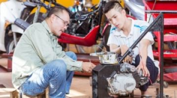 Trung tâm nhận dạy nghề sửa xe máy Thanh Xuân