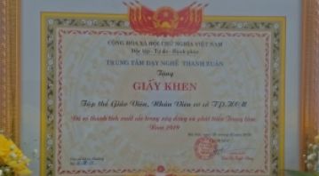 Trung tâm dạy nghề Thanh Xuân chi nhánh 99 Thành Thái Q10 nhận 
